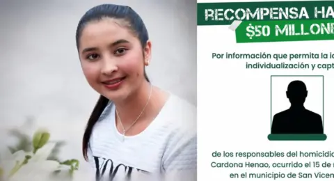 ¡Justicia para Valentina! Millonaria recompensa y un mar de lágrimas en el último adiós a la joven asesinada en Antioquia