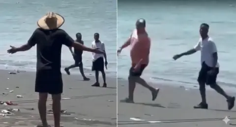 Video | Dramático momento en que secuestran a un padre y su hijo cuando estaban de turistas en Bazán Bocana, Buenaventura: un cuerpo fue encontrado