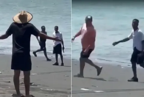 Video | Dramático momento en que secuestran a un padre y su hijo cuando estaban de turistas en Bazán Bocana, Buenaventura: un cuerpo fue encontrado