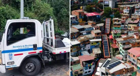 Operario de una grúa de la secretaría de Movilidad de Medellín fue agredido durante una intervención en la comuna 13: presenta fractura en el cráneo