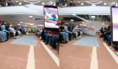Video del momento exacto en el que se cae parte del techo del centro comercial Unicentro en Medellín