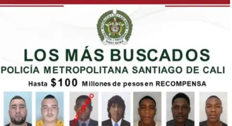 Así cayeron dos de los hombres más buscados en Cali: alias Mico cambiaba de apariencia y era prestamista 'gota a gota' en oriente y sur de la ciudad