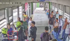 Estado de la guarda de seguridad agredida por una mujer en estación del MIO: 'La arrojó de plataforma, a un metro de altura, hacia el carril de buses'
