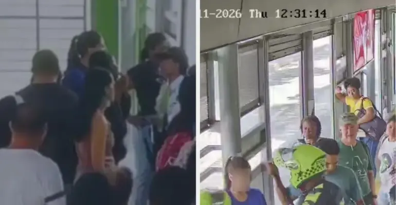 Ella es la joven que presuntamente habría empujado a una guarda en estación MIO, tras discutir por bozal del perro: de la captura a la libertad