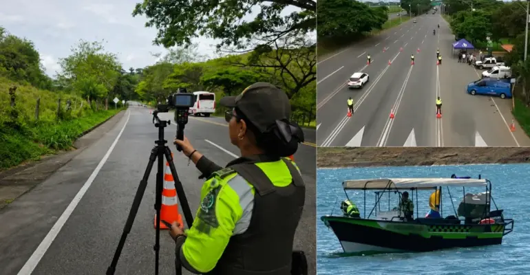 11 siniestros, 4 muertos, 122 comparendos y 14 capturas: el balance del puente festivo en vías del Valle del Cauca