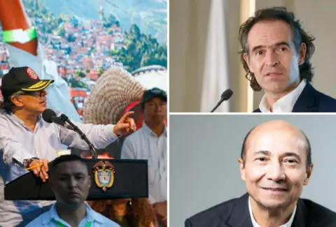 Las polémicas denuncias del presidente Gustavo Petro contra el alcalde de Medellín, Federico Gutiérrez y el exgerente de Coosalud, Jaime González
