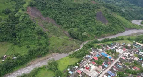 Deslizamiento en Boyacá amenaza con borrar del mapa el casco urbano de Pajarito: Aguazul y Maní (Casanare) también están en alerta