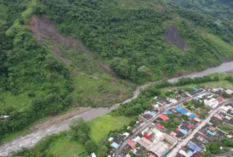 Deslizamiento en Boyacá amenaza con borrar del mapa el casco urbano de Pajarito: Aguazul y Maní (Casanare) también están en alerta