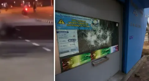 En imágenes | Momento exacto cuando sicario atacó a una persona durante protestas en Cali tras segunda vuelta: fue captado en transmisión en vivo