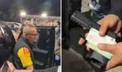 Escolta de un miembro de la campaña de Abelardo de la Espriella en Medellín portaba un arma sin permisos durante los escrutinios en Plaza Mayor