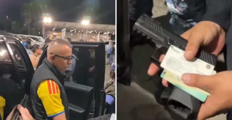 Escolta de un miembro de la campaña de Abelardo de la Espriella en Medellín portaba un arma sin permisos durante los escrutinios en Plaza Mayor