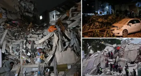 'El edificio de al frente de 12 pisos se cayó': relata sacerdote desde Venezuela donde busca a niño y tres profesores desaparecidos, tras terremotos