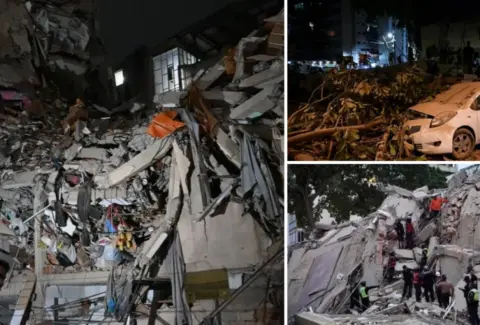 'El edificio de al frente de 12 pisos se cayó': relata sacerdote desde Venezuela donde busca a niño y tres profesores desaparecidos, tras terremotos