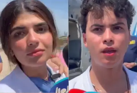 El duro relato de Luciana Dangond y Gerónimo Ibarra tras sobrevivir casi 20 horas a la deriva en el mar de Cartagena: 'No teníamos nada'