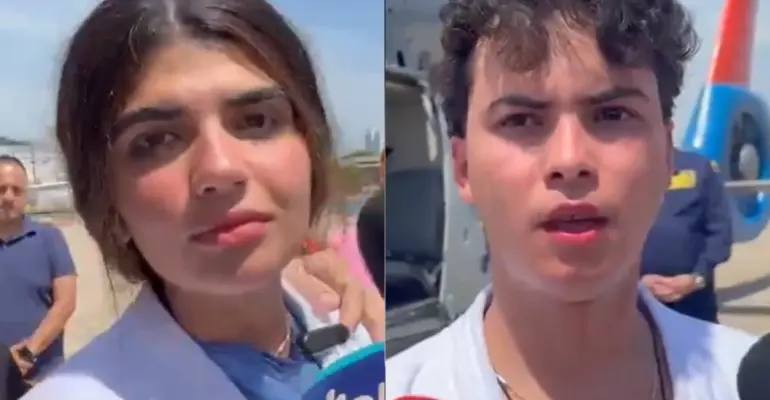 El duro relato de Luciana Dangond y Gerónimo Ibarra tras sobrevivir casi 20 horas a la deriva en el mar de Cartagena: 'No teníamos nada'