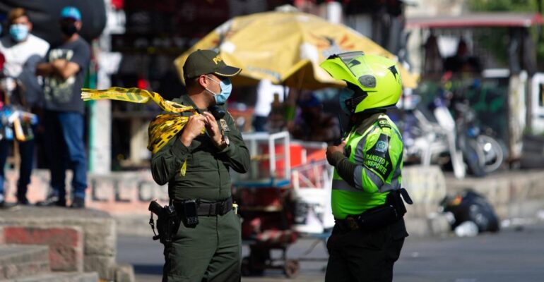 Dos hombres muertos en Soledad (Atlántico): uno de ellos fue víctima de sicariato y el otro fue abatido al ser identificado homicida por la Policía