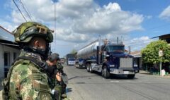 Un patrullero de la Policía Nacional habría sido secuestrado por un grupo armado ilegal en una vía del municipio de Policarpa, Nariño