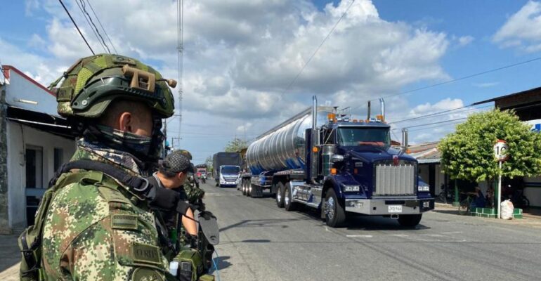 Un patrullero de la Policía Nacional habría sido secuestrado por un grupo armado ilegal en una vía del municipio de Policarpa, Nariño