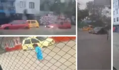 Fuertes lluvias golpean a Villavicencio y provocan inundaciones en las principales vías de la capital del Meta: autoridades atienden la situación
