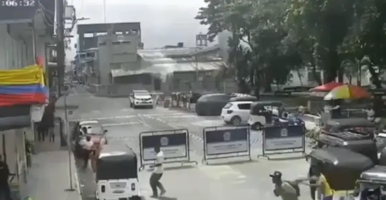 Así fueron captados en videos ataques con drones en Tadó, Chocó: indagan incidente durante la transmisión del partido de la Selección el día anterior