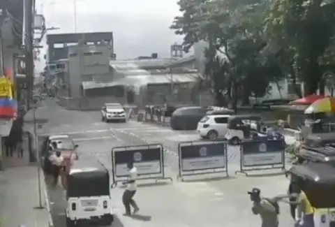 Atención: atacan con drones la estación de Policía de Tadó (Chocó) y atribuyen el atentado al ELN