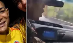 Aparece video de alias Bendito Menor transitando armado en carreteras de La Guajira y pasando por retenes de las autoridades