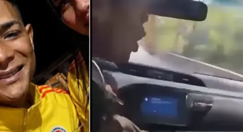 Aparece video de alias Bendito Menor transitando armado en carreteras de La Guajira y pasando por retenes de las autoridades