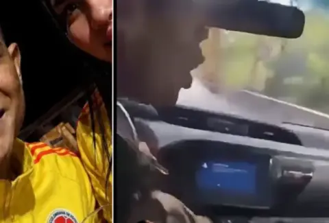 Aparece video de alias Bendito Menor transitando armado en carreteras de La Guajira y pasando por retenes de las autoridades