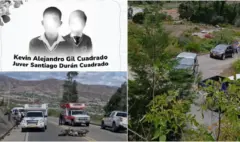 Tragedia en Boyacá: el conmovedor recibimiento de los féretros de los dos hermanos de 16 y 8 años que murieron cuando iban a trabajar con su mamá