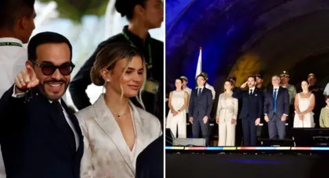 Abelardo de la Espriella conmemoró el Día de la Independencia de Colombia en Antioquia: acompañó el desfile militar y visitó el Túnel del Toyo