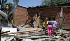 202 hogares de Brisas de las Torres se postularon al subsidio temporal de arrendamiento, tras el desalojo en el corregimiento de Navarro en Cali