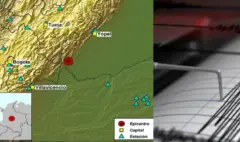Temblor en Colombia hoy | Reportan nuevo sismo este 25 de julio de más de 4 de magnitud; usuarios dicen haberlo sentido en Bogotá y otras ciudades
