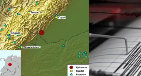 Temblor en Colombia hoy | Reportan nuevo sismo este 25 de julio de más de 4 de magnitud; usuarios dicen haberlo sentido en Bogotá y otras ciudades