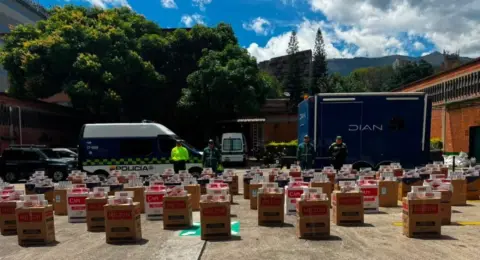 185.000 cajetillas de cigarrillos de contrabando fueron incautadas en Medellín a pocos días del inicio de la Feria de las Flores