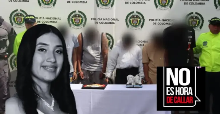 Legalizan las capturas de los cinco sospechosos en el caso de la desaparición y el asesinato de María Camila Potosí, quien tenía 8 meses de embarazo