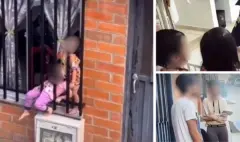 Indignación por video que muestra a dos niños dormidos en ventana de una casa en Risaralda: fueron rescatados e investigan presunto maltrato infantil