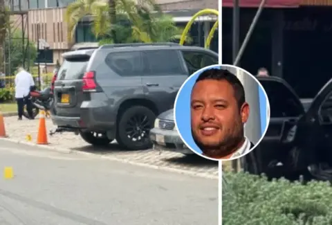 Así fue el asesinato de un comerciante en un centro comercial de Envigado cuando intentaba subir a su camioneta blindada: habría retirado dinero antes