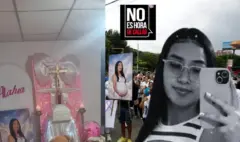 El doloroso adiós a la bebé de 8 meses de gestación de María Camila Potosí, cuyo crimen conmocionó a Cali y a todo el país: su sepelio, en la ladera