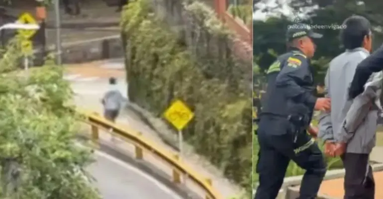 Video | Hurto de unos zapatos en centro comercial de Envigado desató persecución y tiroteo