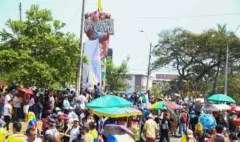 La movilización alrededor del monumento a la Resistencia durante el 7 de agosto en Cali: así transcurrió la jornada