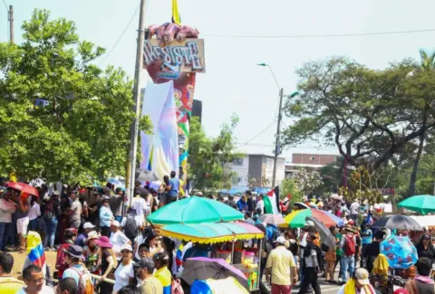La movilización alrededor del monumento a la Resistencia durante el 7 de agosto en Cali: así transcurrió la jornada