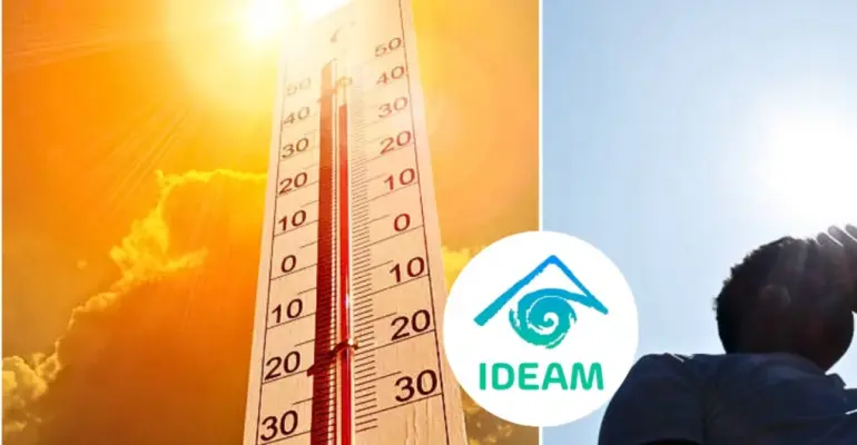 Ideam advierte sobre ola de calor en Colombia: estas son las regiones más afectadas por las altas temperaturas y el riesgo de incendios