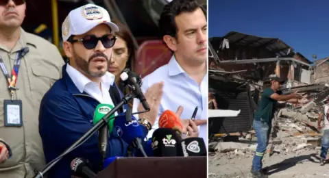 Balance oficial del Gobierno este 19 de agosto tras el terremoto de magnitud 7,4 en Colombia: cifras de fallecidos, heridos y desaparecidos