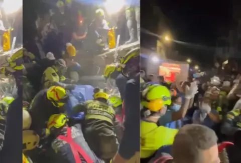 Milagro tras 36 horas del terremoto en Colombia | Daniela Largo fue rescatada en edificio colapsado en Pereira: socorrista reveló cómo la encontraron