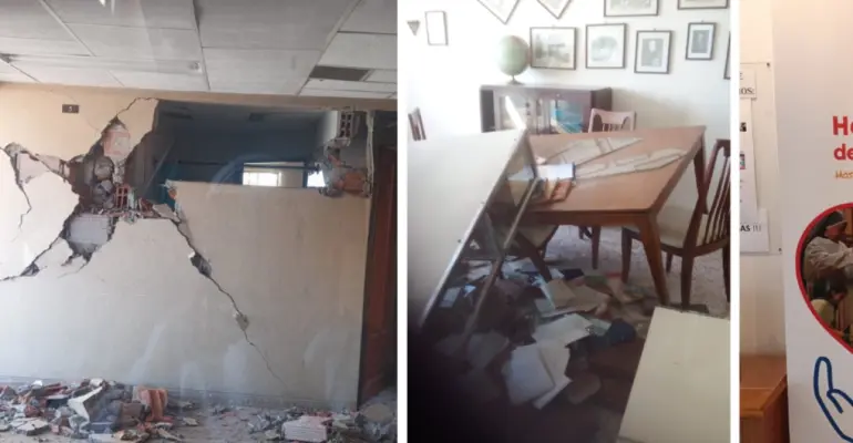 65 adultos mayores sobrevivieron al terremoto en Cali mientras estaban en misa, pero quedaron sin hogar: entre ellos hay dos de más de 100 años