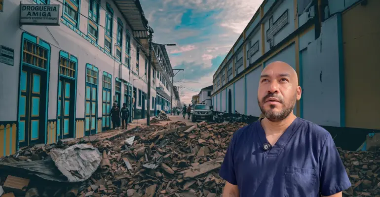 'Lo más difícil está por venir': médico y músico caleño advierte sobre la importancia del cuidado emocional y preventivo ante infecciones tras sismo