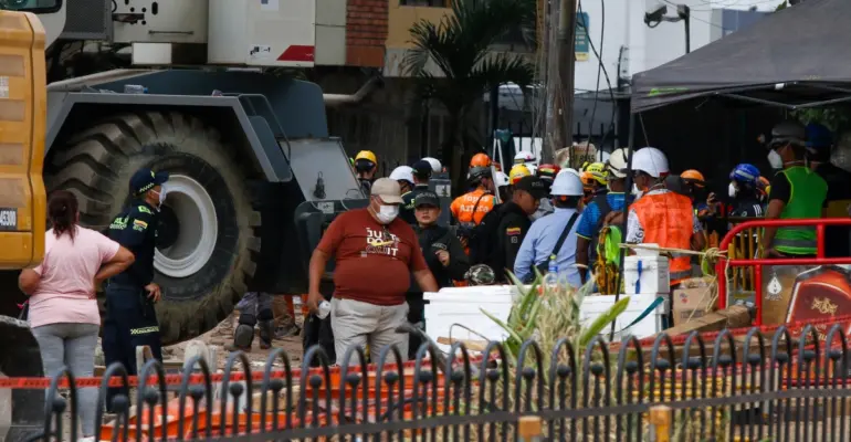Así, misión de 82 brigadistas de Israel concluyó operaciones en Cali con la recuperación de 29 víctimas del terremoto de 7,4