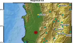 Temblor hoy en Chocó | Reportan nuevo sismo en Istmina durante la noche de este miércoles 26 de agosto: magnitud y profundidad