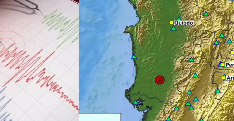 Dos temblores seguidos de 3,9 y 3,7 se registraron en Istmina, Chocó, en la noche de este domingo 23 de agosto: se sintieron en otras ciudades