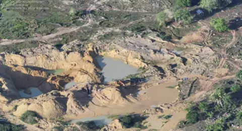 Minería ilegal: el 70 por ciento del oro que produce el sur de Bolívar está en manos de la criminalidad
